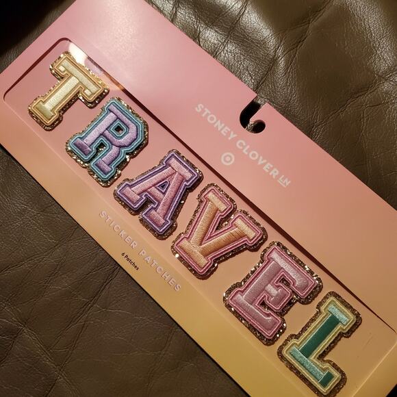 STONEY CLOVER LANE X TARGET COLLAB TRAVEL PATCHES NWT 6 PACK PC SET RAINBOW - Picture 6 of 8